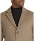 ფოტო #3 პროდუქტის Big & Tall Xavier Wool Blend Overcoat