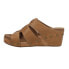 Фото #3 товара Corkys Catch Of The Day Studded Wedge Womens Brown Casual Sandals 41-0353-CARA
