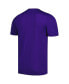 Фото #3 товара Men's Purple Washington Huskies Stripe Up AEROREADY Pregame T-shirt