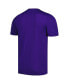 Men's Purple Washington Huskies Stripe Up AEROREADY Pregame T-shirt