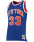 ფოტო #3 პროდუქტის Men's Patrick Ewing Blue New York Knicks 1991-92 Hardwood Classics Swingman Jersey