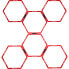 Фото #4 товара PURE2IMPROVE Hexagonals Rings 6 Units