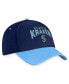 Men's Deep Sea Blue, Light Blue Seattle Kraken Fundamental 2-Tone Flex Hat