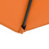 Фото #3 товара Помаранчевый садовый зонт на квадратной толщине завесы 250 x 250 см Uniprodo