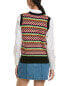 Фото #2 товара Brodie Cashmere Farley Fairisle Cashmere Vest Women's