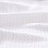 Фото #2 товара Twin Textured Cotton Blanket White