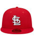 Фото #4 товара Men's Red St. Louis Cardinals 2006 World Series Team Color 59FIFTY Fitted Hat