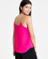 Фото #2 товара Women's Sleeveless Spaghetti-Strap Top, Created for Macy's