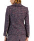 Women's Fringed Tweed Blazer