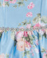 ფოტო #7 პროდუქტის Little & Toddler Girls Printed Mikado Social Dress
