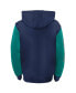 Фото #3 товара Big Boys Fanatics Navy, Aqua Seattle Mariners Postcard Full-Zip Hoodie Jacket