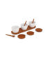 Duets Triple Condiment Server Set, 10 Piece