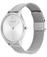 ფოტო #2 პროდუქტის Stainless Steel Mesh Bracelet Watch 38mm