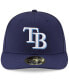 Фото #2 товара Tampa Bay Rays Authentic Collection On-Field Low Profile 59FIFTY Fitted Cap