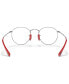 Фото #6 товара Scuderia Ferrari RX3447VM Unisex Round Eyeglasses