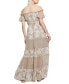 Фото #3 товара Платье макси Guess женское с вышивкой Giuditta