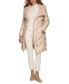 Фото #6 товара Women's Faux-Fur-Lined Hooded Down Puffer Coat