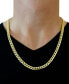 Cuban Link Chain Necklace 22" (7mm) in 14k Gold