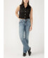 ფოტო #3 პროდუქტის Women's Suki Mid Rise Curvy Fit Slim Bootcut Jeans