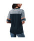 ფოტო #2 პროდუქტის Women's Navy Chicago Bears Track T-shirt