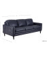Фото #10 товара CLOSEOUT! Locasta 84" Tufted Leather Sofa, Created for Macy's