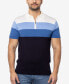 ფოტო #1 პროდუქტის Men's Striped Polo Sweater