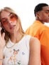 Jeepers Peepers hexagonal sunglasses in orange