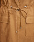 Фото #4 товара Women's Drawstring-Waist Oversized-Pocket Blazer