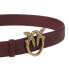 Pinko Love Birds H3 W 100125A0F1 burgundy belt