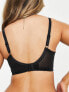 Фото #2 товара Pour Moi Fuller Bust Flora lace longline bra in black