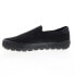 Фото #5 товара Lugz Delta MDELTC-0055 Mens Black Canvas Slip On Lifestyle Sneakers Shoes