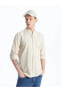 Фото #1 товара Рубашка LC WAIKIKI Regular Fit из смеси льна с длинными рукавами