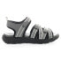 Фото #2 товара Propet Travelactiv Adventure Strappy Womens Grey Casual Sandals WST043P-LTGY