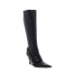 Фото #2 товара Diesel D-Venus WB Y03039-P1993-T8013 Womens Black Leather Knee High Boots 7