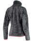 Women's Charcoal Ohio State Buckeyes Fireside II Sherpa Full-Zip Jacket