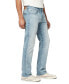 ფოტო #5 პროდუქტის Men's Crinkled Classic Straight Six Jeans
