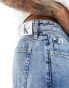 Фото #4 товара Calvin Klein Jeans 90's straight leg jeans in light blue wash