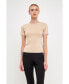 Women's Back Cut-out Detail Knit Top