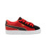 Фото #1 товара Puma Laughing Out Loud Surprise X Suede Lace Up Toddler Boys Black, Red Sneaker