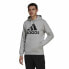 Фото #8 товара Толстовка с капюшоном мужская Adidas Essentials Fleece Big Logo Серый