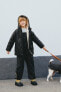 Фото #1 товара Детский ветрозащитный плащ ZARA с подкладкой из искусственного овчинника