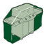 Фото #2 товара Защитная крышка для барбекю Altadex Зеленый полиэтилен 103 x 58 x 58 cm