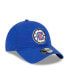 Фото #3 товара Men's Royal LA Clippers 2023 NBA Draft 9TWENTY Adjustable Hat
