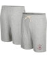 Фото #1 товара Men's Heather Gray Montana Grizzlies Love To Hear This Terry Shorts