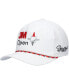 Men's White 3M Open Rope Snapback Hat