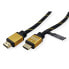 Фото #2 товара ROLINE GOLD HDMI High Speed Cable + Ethernet - M/M 3 m - 3 m - HDMI Type A (Standard) - HDMI Type A (Standard) - Black - Gold