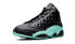 Кроссовки Nike Air Jordan 13 Retro Black Island Green (Голубой, Черный)