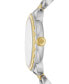 ფოტო #2 პროდუქტის Women's Morningside Two-Tone Stainless Steel Bracelet Watch 34mm