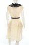 Фото #9 товара Marni Tie and Dye Musslin Sleveless Off White/Black Cotton Dress sz 38 $ 1,593