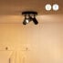 Lampa sufitowa Signify WiZ IMAGEO 3er Spots Deckenleu rund Tunable White&Color Schw-